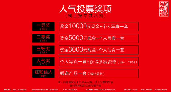 网红大赛全国海选福建赛区启动_福州红商文化传媒倾力承办